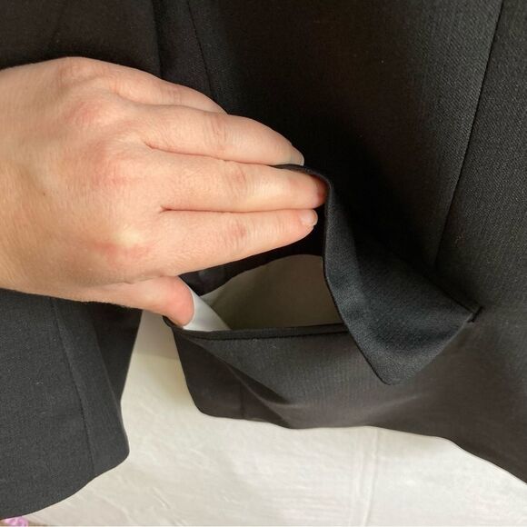 Ferretti Uomo Black Suit Jacket Blazer Wool Men’s 44S Sports Coat - Picture 6 of 16